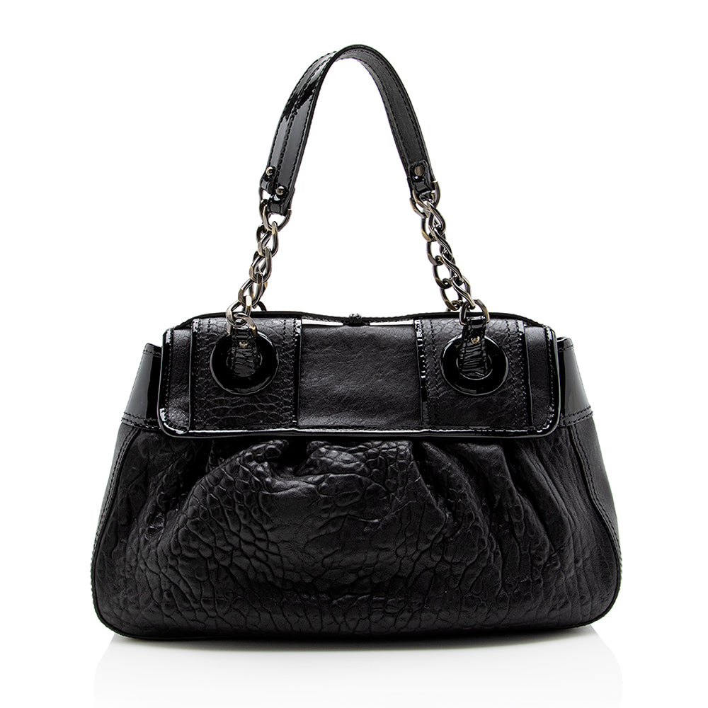 Fendi Leather B Bag Shoulder Bag (SHF-14761) Rovelle Bags