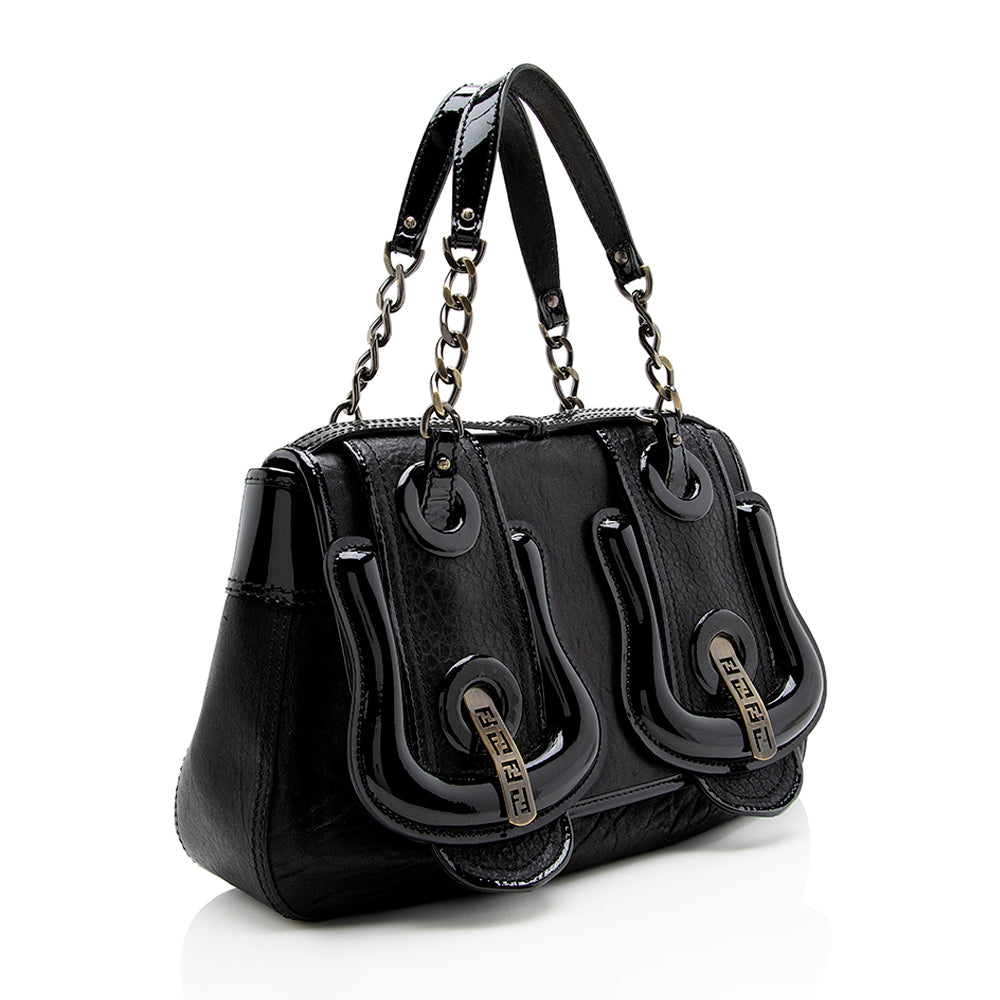 Fendi Leather B Bag Shoulder Bag (SHF-14761) Rovelle Bags