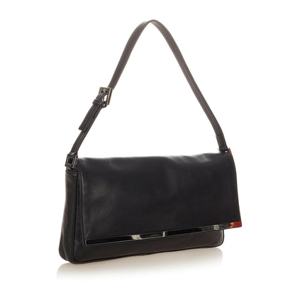 Fendi Leather Baguette (SHG-26704) Rovelle Bags