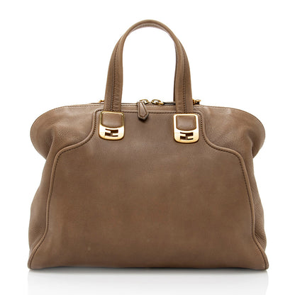 Fendi Leather Chameleon Large Satchel (SHF-18243) Rovelle Bags