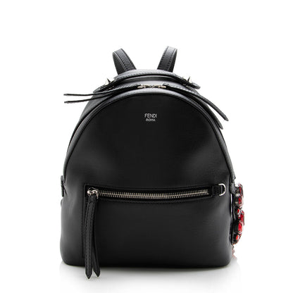 Fendi Leather Crystal By The Way Mini Backpack - FINAL SALE (SHF-14917) Rovelle Bags