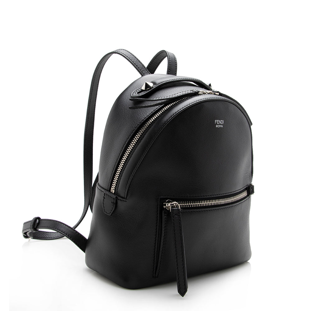 Fendi Leather Crystal By The Way Mini Backpack - FINAL SALE (SHF-14917) Rovelle Bags