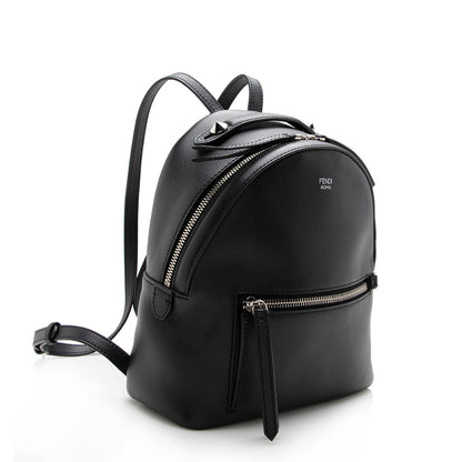 Fendi Leather Crystal By The Way Mini Backpack - FINAL SALE (SHF-14917) Rovelle Bags