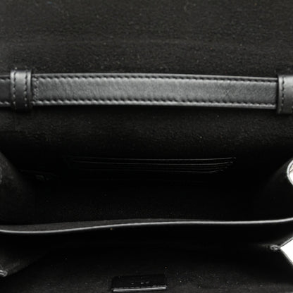 Fendi Leather Crystal Fab Crossbody Rovelle Bags