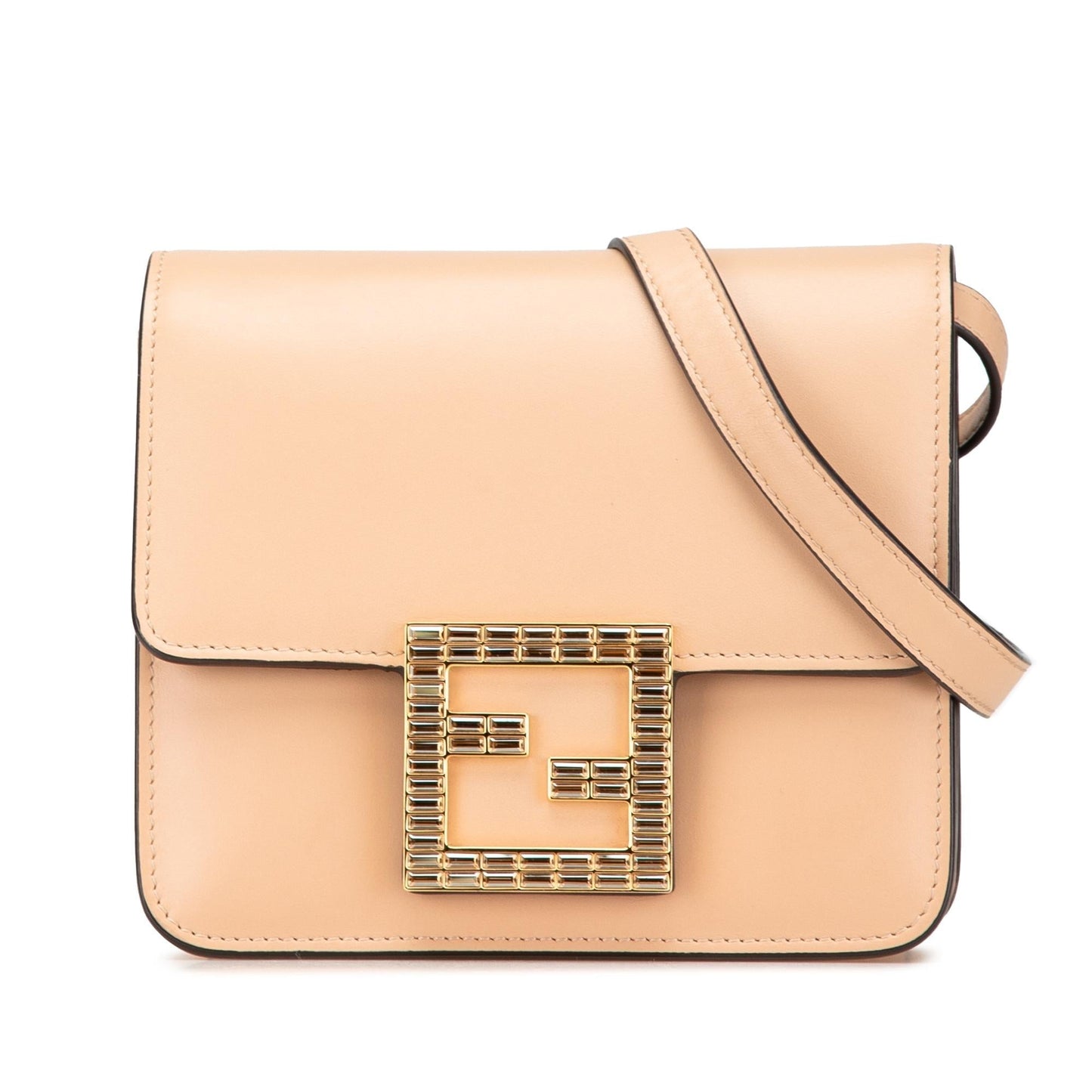Fendi Luxury Leather Red Crossbody Style 2 Rovelle Bags