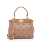 Fendi Leather Crystal Peekaboo XS Shoulder Bag (SHF-19840) Rovelle Bags