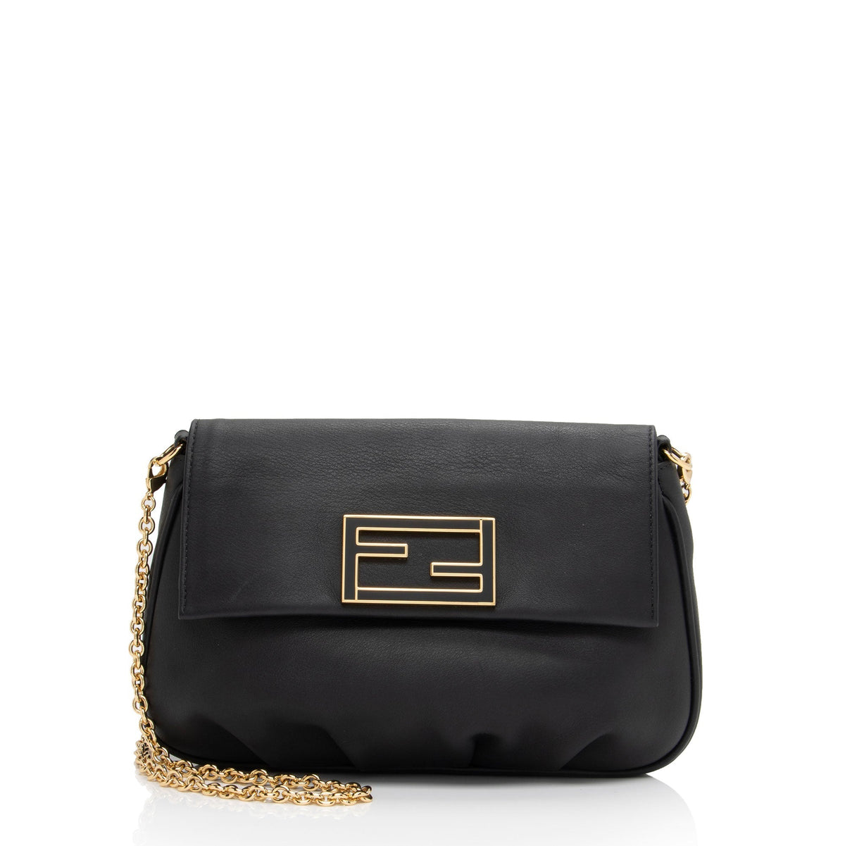 Fendi Leather Fendista Crossbody Bag (SHF-Eg2miO) Rovelle Bags