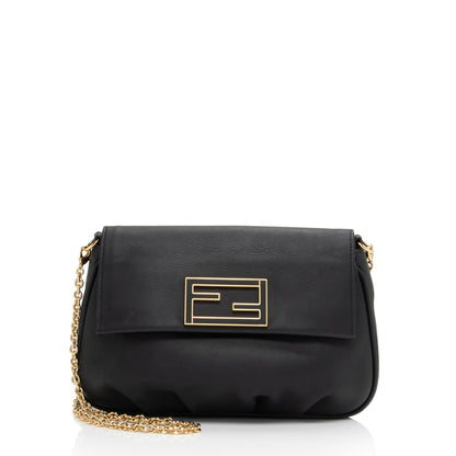 Fendi Leather Fendista Crossbody Bag (SHF-Eg2miO) Rovelle Bags