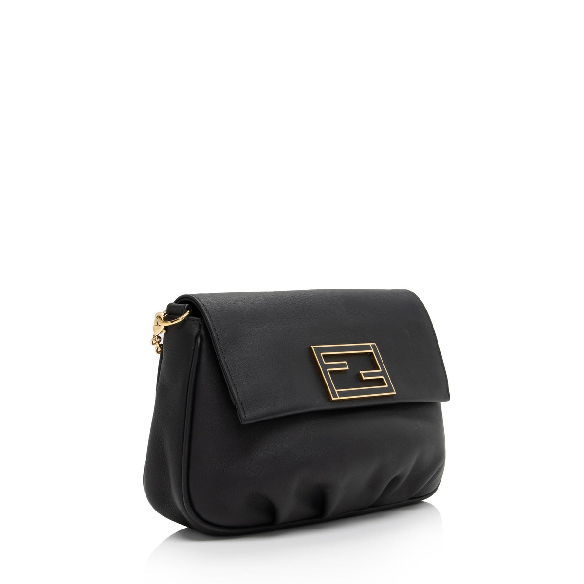 Fendi Leather Fendista Crossbody Bag (SHF-Eg2miO) Rovelle Bags