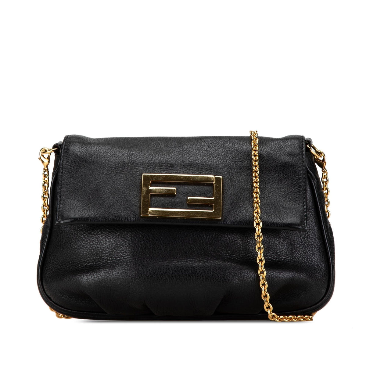 Fendi Leather Fendista Pochette Crossbody Shg-K6Jzoy Rovelle Bags