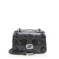 Fendi Leather Flowerland Micro Double Baguette Shoulder Bag (SHF-11505) Rovelle Bags