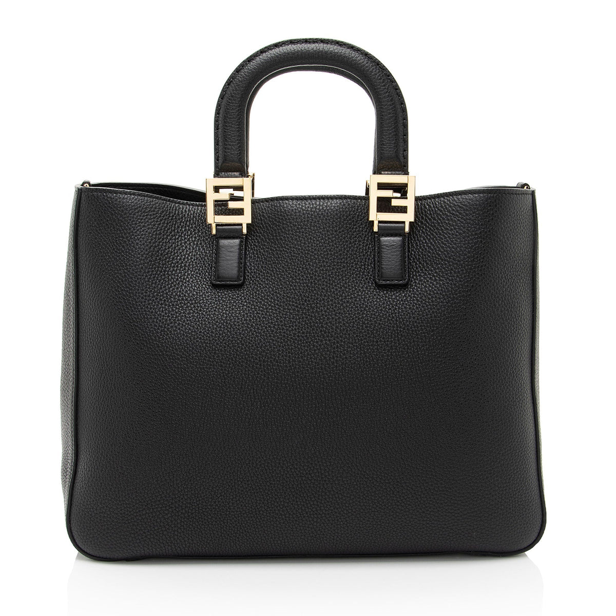 Fendi Leather Glacier Medium Tote Rovelle Bags