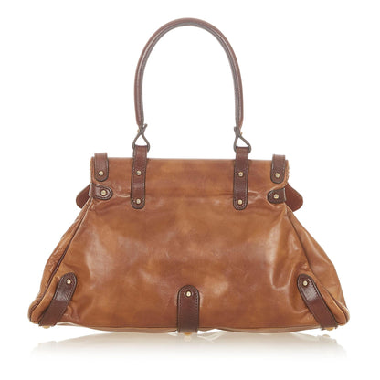 Fendi Leather Handbag (SHG-31690) Rovelle Bags
