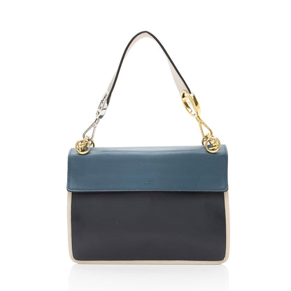 Fendi Leather Kan I F Medium Shoulder Bag Rovelle Bags