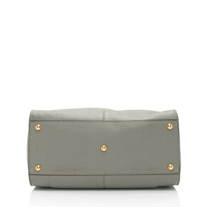 Fendi Leather Peekaboo X Lite Medium Satchel Rovelle Bags