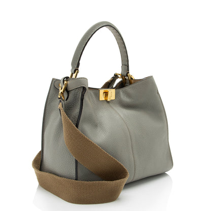 Fendi Leather Peekaboo X Lite Medium Satchel Rovelle Bags