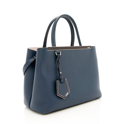 Fendi Leather Petite 2Jours Tote (SHF-18866) Rovelle Bags