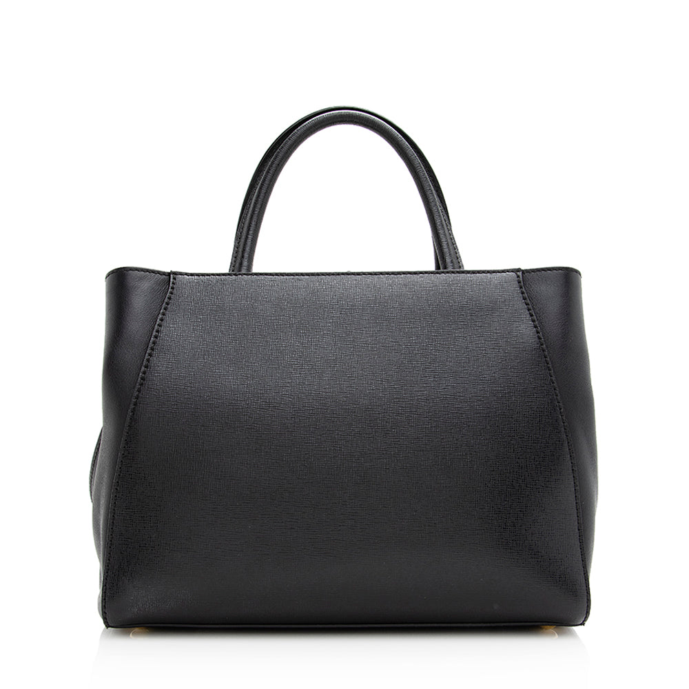 Fendi Leather Petite 2Jours Tote (SHF-20149) Rovelle Bags