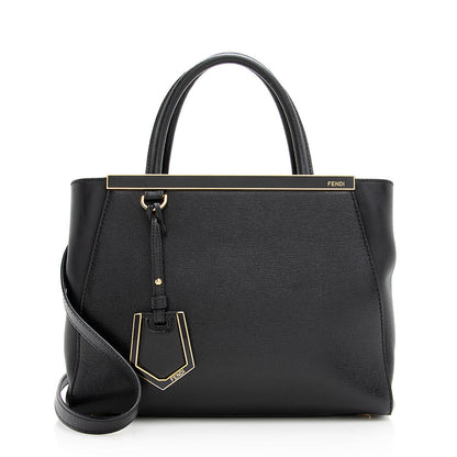 Fendi Leather Petite 2Jours Tote (SHF-20149) Rovelle Bags