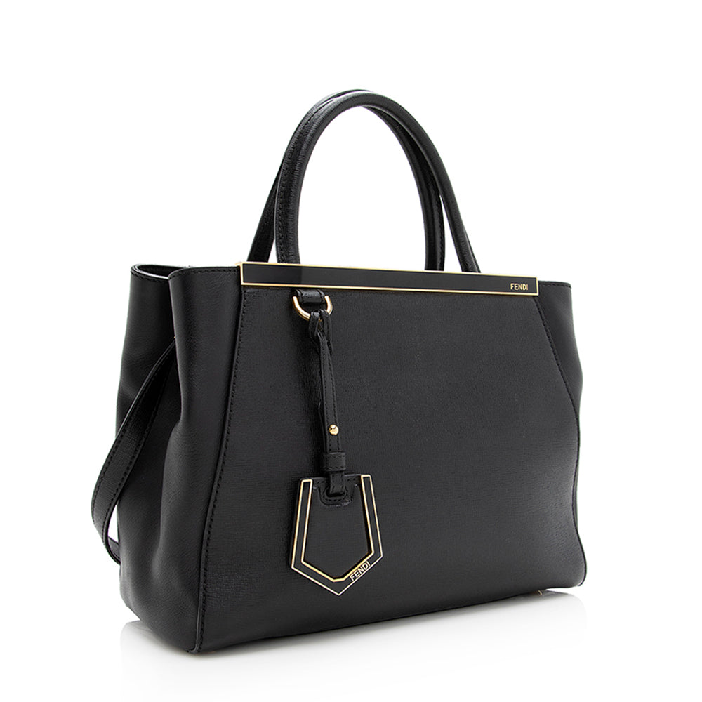 Fendi Leather Petite 2Jours Tote (SHF-20149) Rovelle Bags