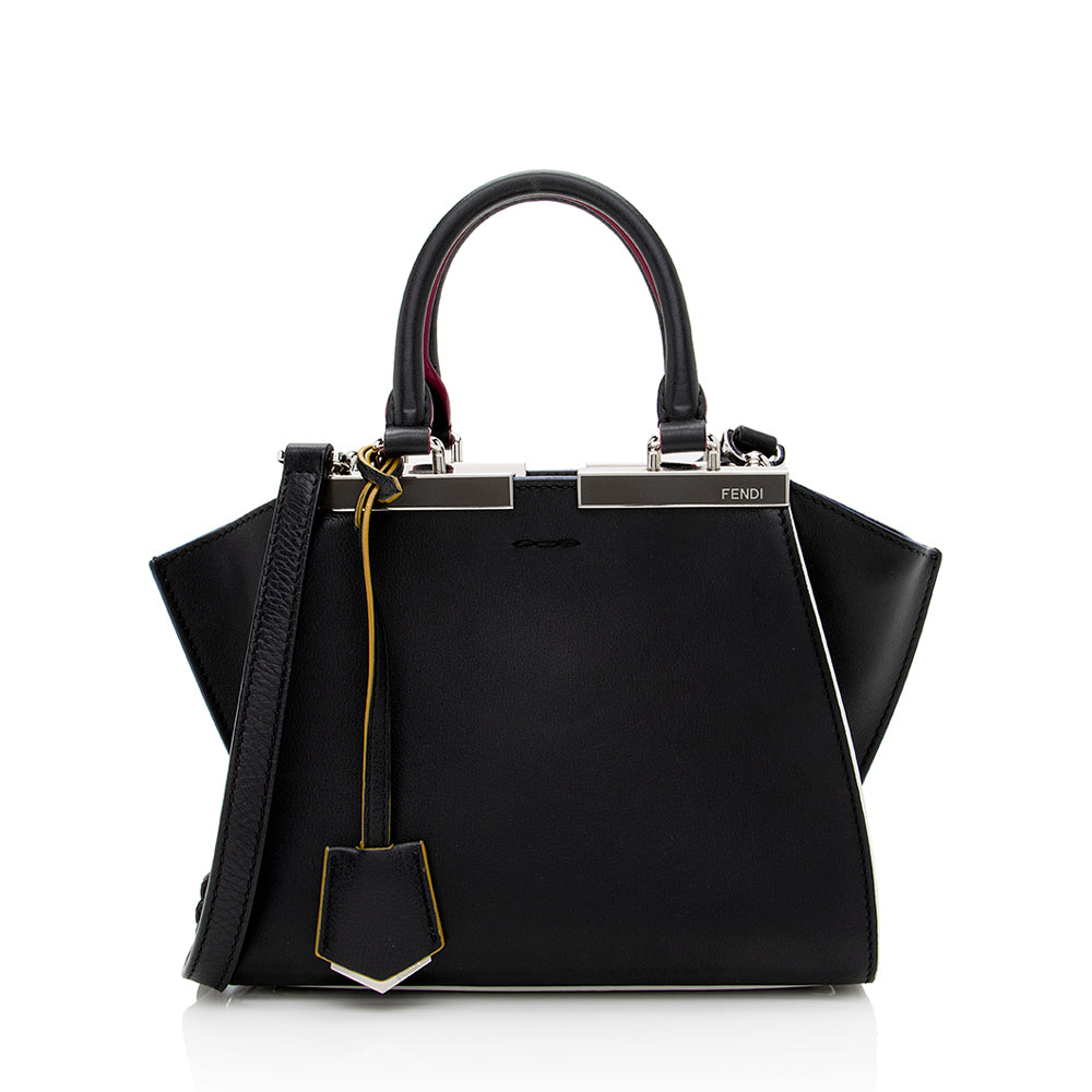 Fendi Leather Petite 2Jours Tote (SHF-20185) Rovelle Bags