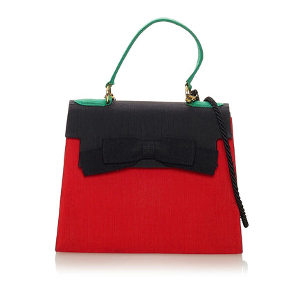 Fendi Leather Satchel (SHG-27397) Rovelle Bags