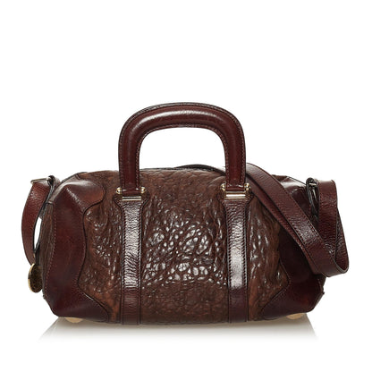 Fendi Leather Satchel (SHG-29169) Rovelle Bags