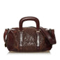 Fendi Leather Satchel (SHG-29169) Rovelle Bags