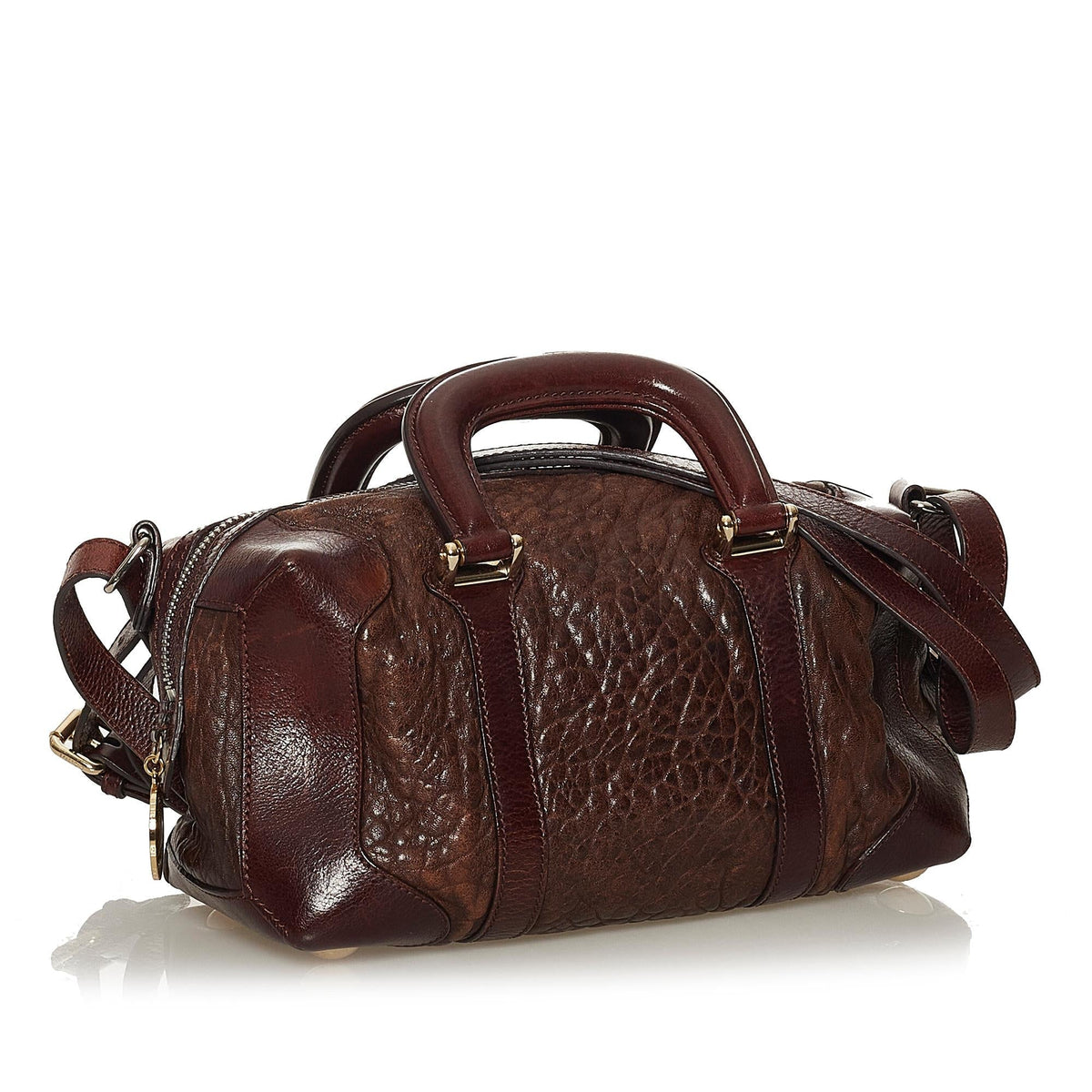 Fendi Leather Satchel (SHG-29169) Rovelle Bags
