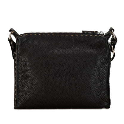 Fendi Leather Selleria Crossbody (SHG-w68jgn) Rovelle Bags