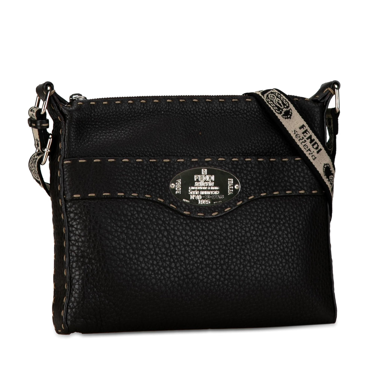 Fendi Leather Selleria Crossbody (SHG-w68jgn) Rovelle Bags