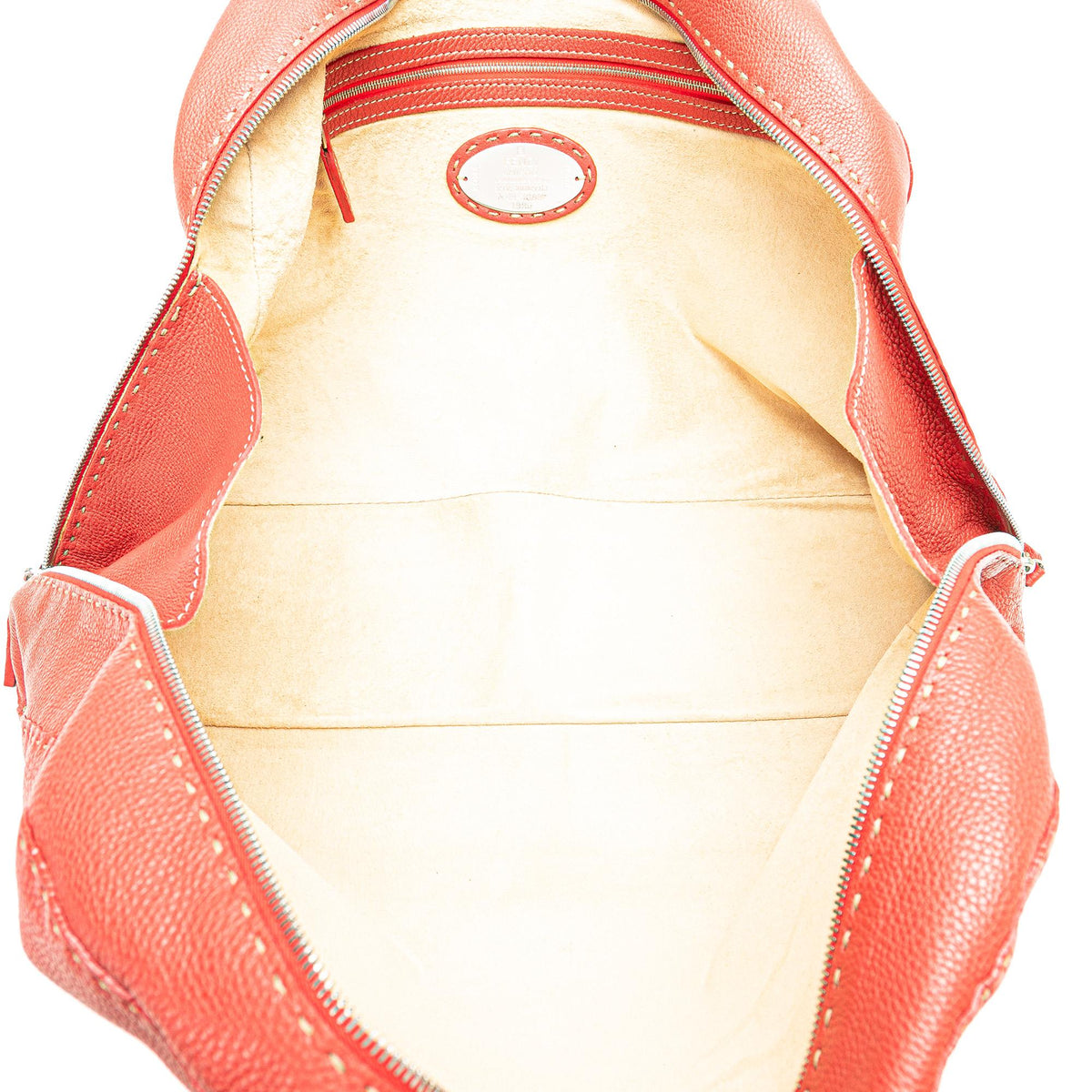 Fendi Leather Selleria Handbag (SHG-J0Q4VI) Rovelle Bags