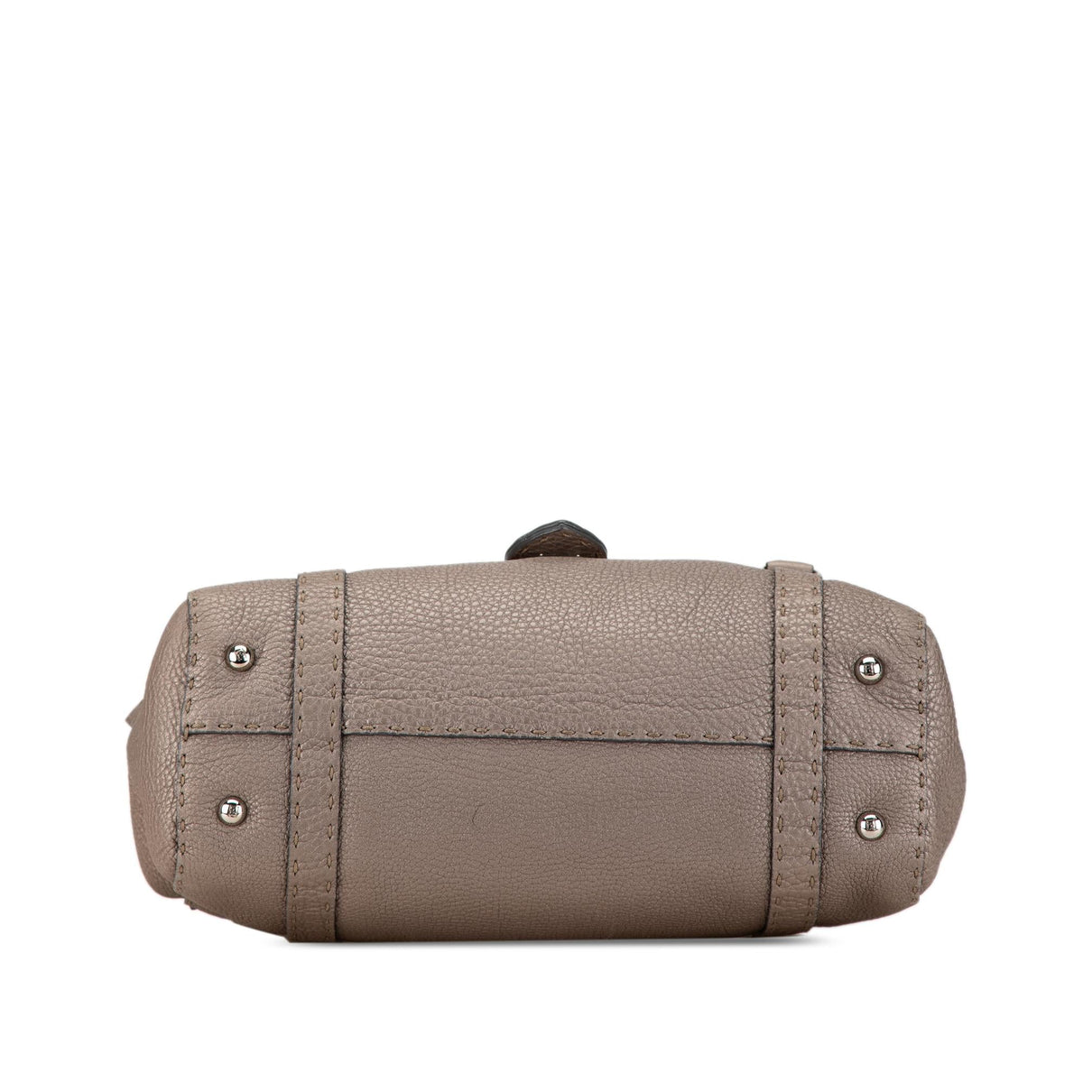 Fendi Leather Selleria Linda Handbag (SHG-kPApcq) Rovelle Bags