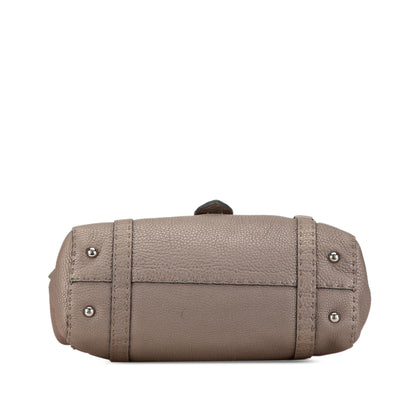 Fendi Leather Selleria Linda Handbag (SHG-kPApcq) Rovelle Bags