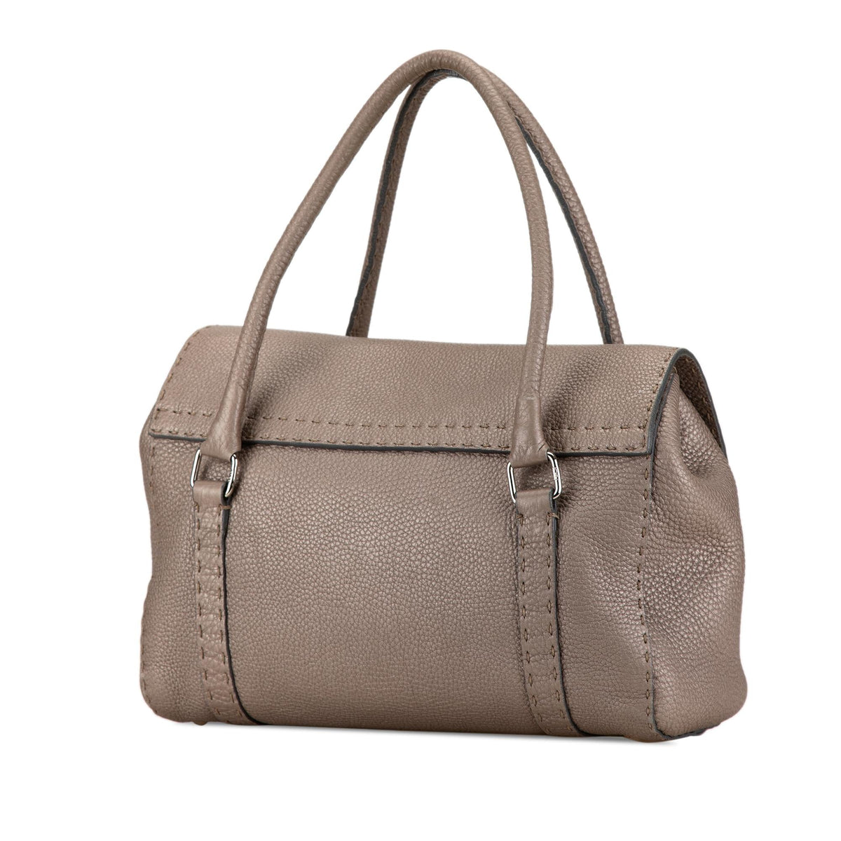 Fendi Leather Selleria Linda Handbag (SHG-kPApcq) Rovelle Bags