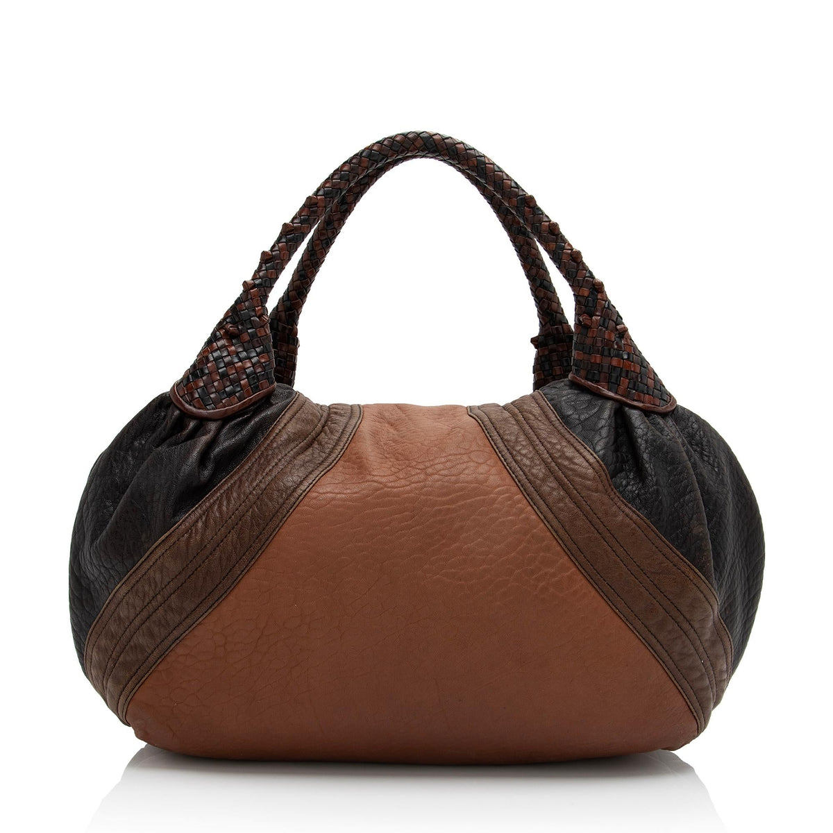 Fendi Leather Spy Satchel (SHF-23172) Rovelle Bags