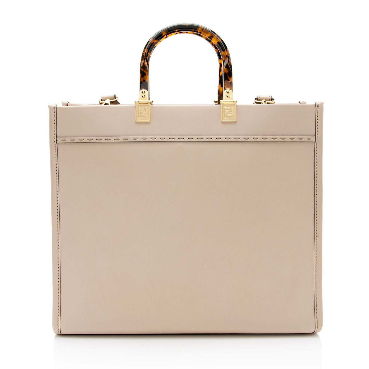 Fendi Leather Sunshine Medium Shopper Tote (SHF-VVIsQc) Rovelle Bags