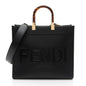 Fendi Leather Sunshine Medium Shopper Tote (SHF-dEYRPB) Rovelle Bags