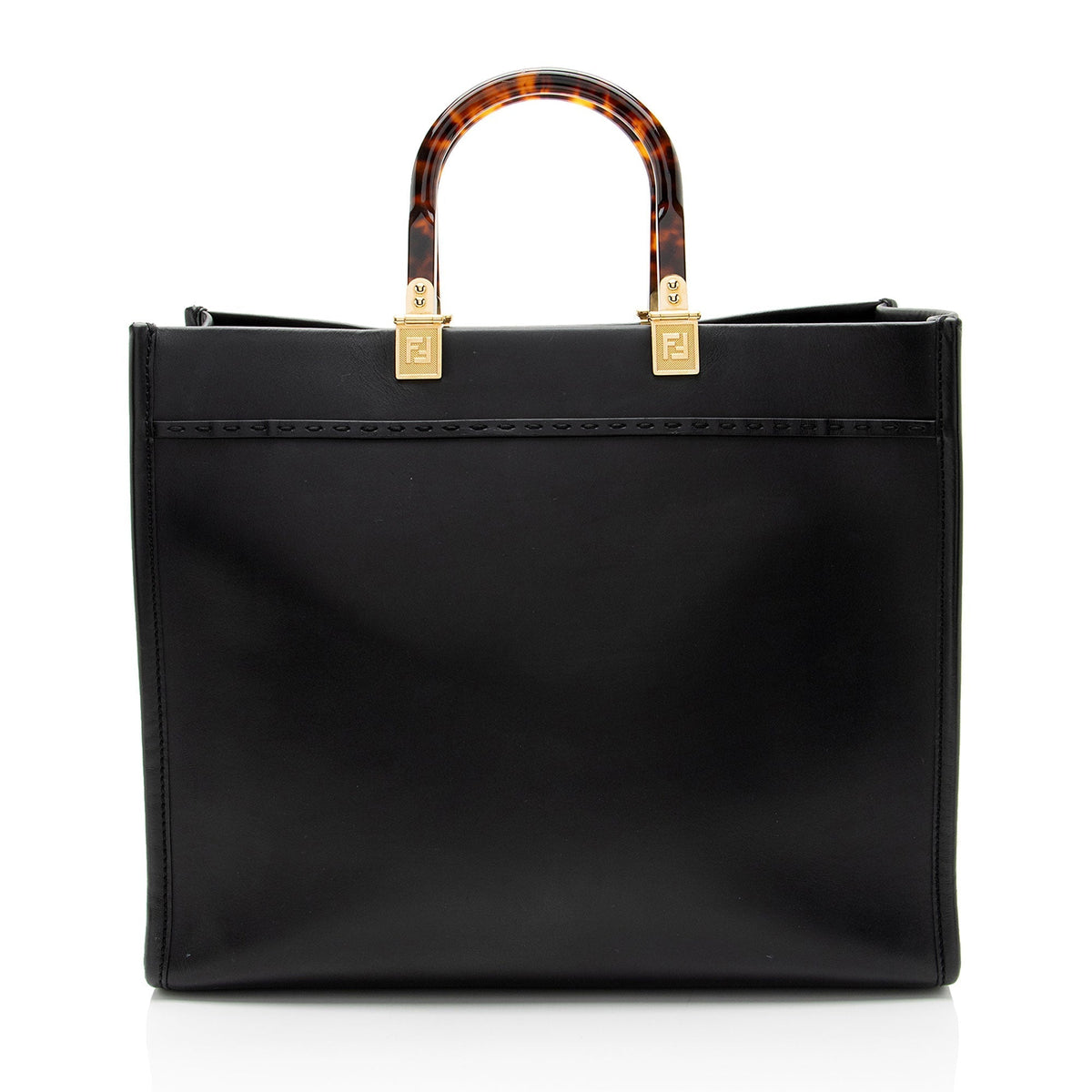 Fendi Leather Sunshine Medium Shopper Tote Rovelle Bags