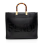 Fendi Leather Sunshine Medium Shopper Tote Rovelle Bags