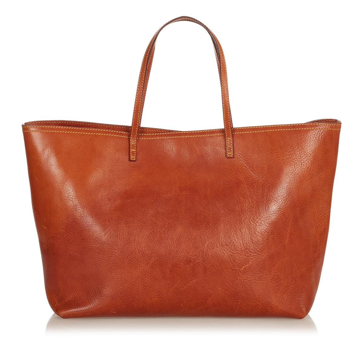 Fendi Leather Tote Bag (SHG-27068) Rovelle Bags