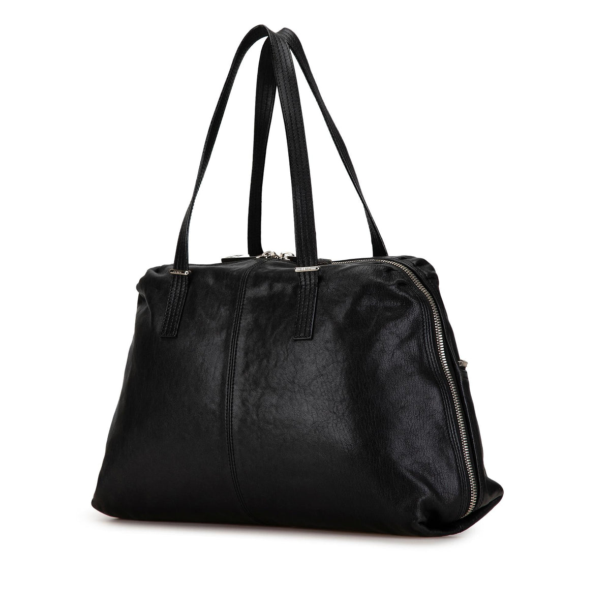 Fendi Leather Unzipped Shoulder Bag (SHG-JpD9gb) Rovelle Bags