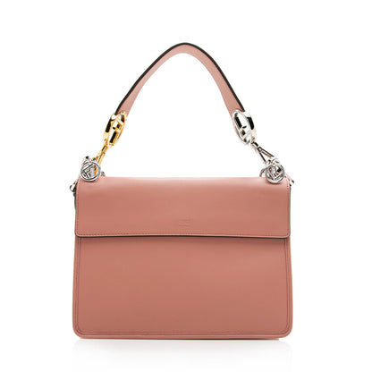 Fendi Leather Kan I Medium Shoulder Bag (SHF-18078) Rovelle Bags