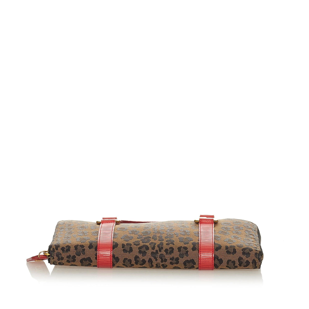 Fendi Leopard Print Canvas Handbag (SHG-27780) Rovelle Bags