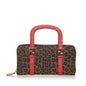 Fendi Leopard Print Canvas Handbag (SHG-27780) Rovelle Bags