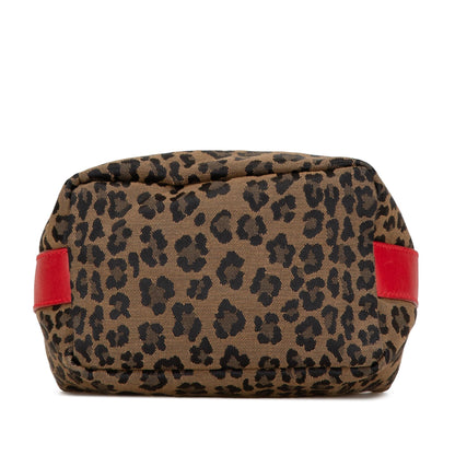 Fendi Leopard Print Canvas Handbag Shg-K1Hjde Rovelle Bags