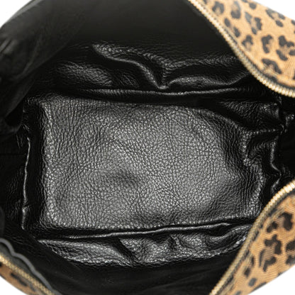 Fendi Leopard Print Canvas Handbag Shg-K1Hjde Rovelle Bags
