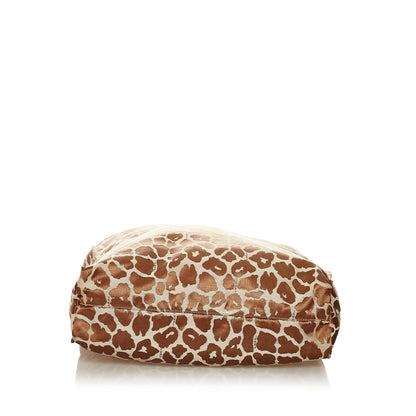 Fendi Leopard Print Canvas Tote Bag (SHG-hb56EH) Rovelle Bags