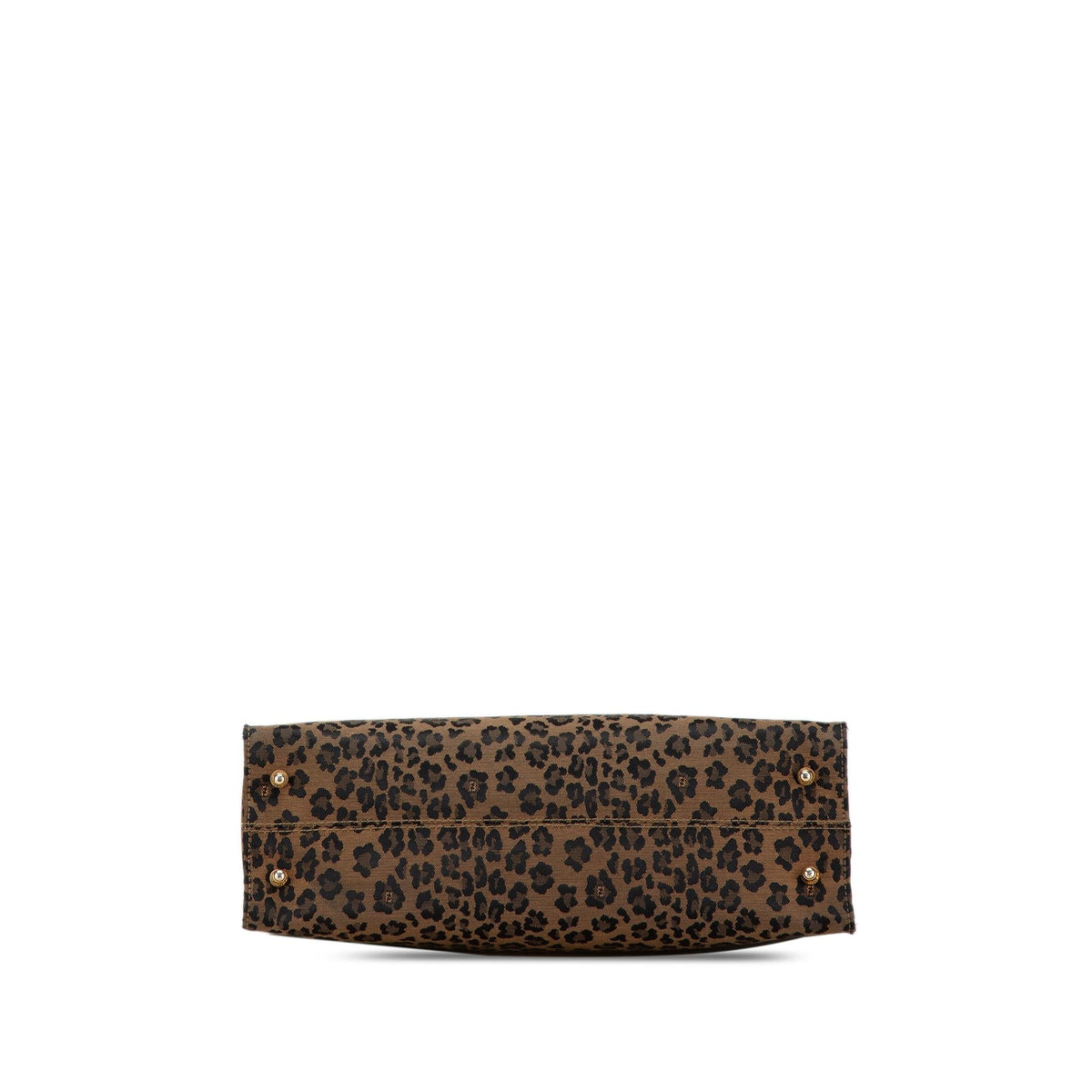 Fendi Leopard Print Canvas Tote Shg-Dcrzfo Rovelle Bags