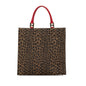 Fendi Leopard Print Canvas Tote Shg-Dcrzfo Rovelle Bags